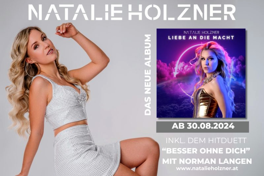 Natalie Holzner - Neues Album - Liebe an die Macht