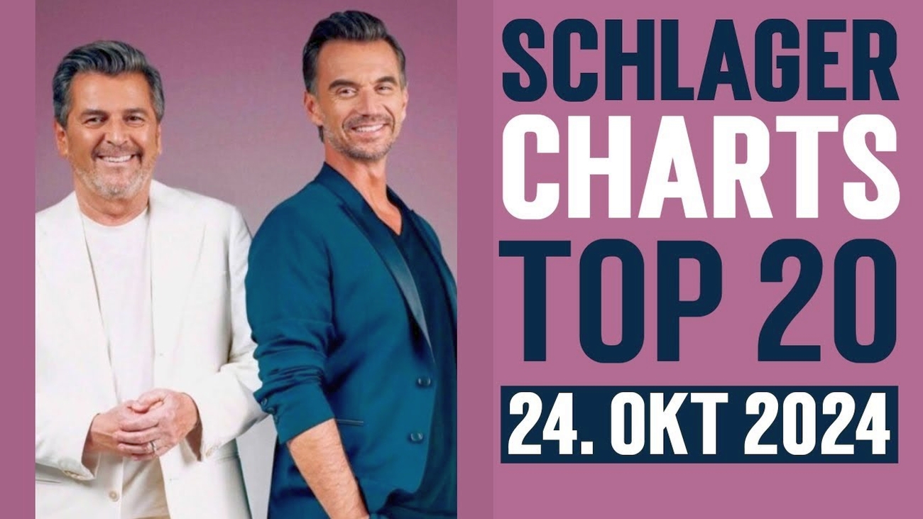 Die aktuellen deutschen Schlager Charts Top 20 - 24.10.2024