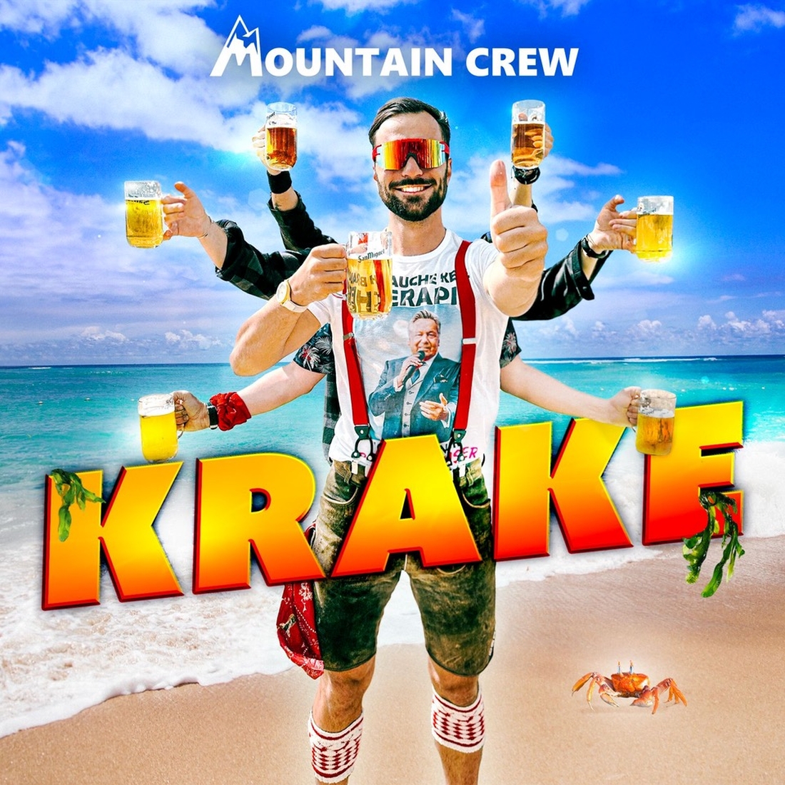 Mountain Crew startet durch – Mit „Krake“ auf Mallorca! (adlmann promotion GmbH)