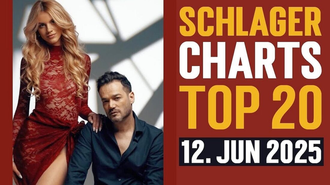 Die aktuellen Schlager Top 20 vom 12.06.2025 im Überblick