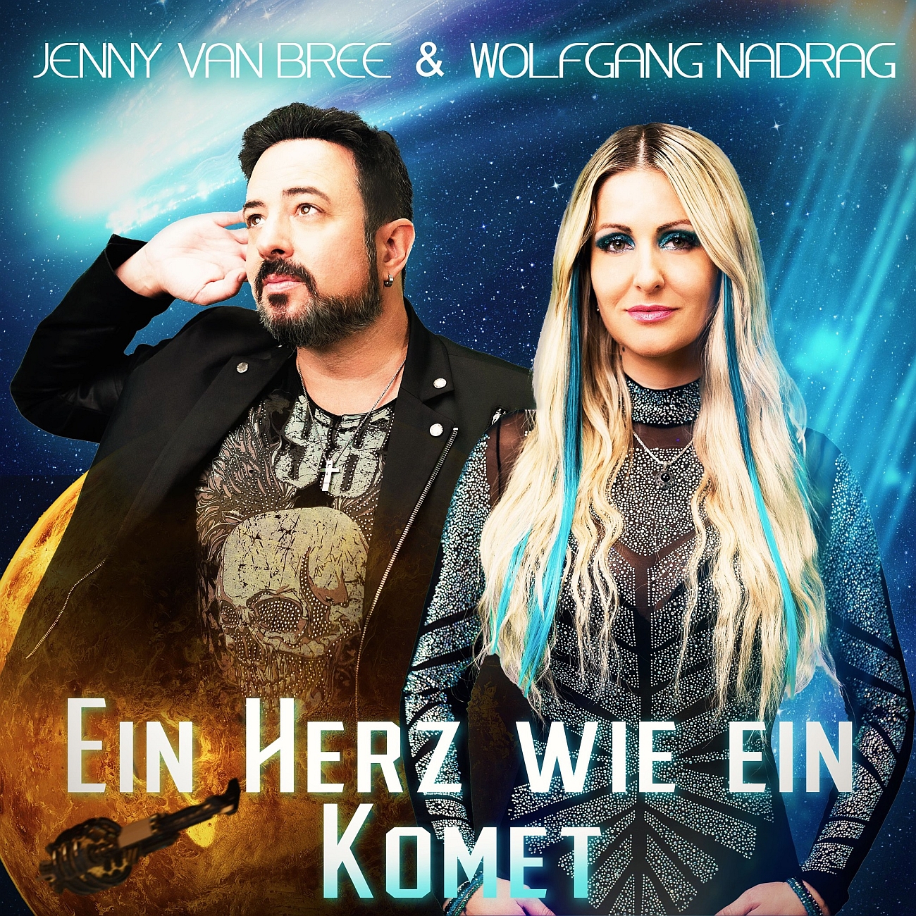 JENNY VAN BREE & WOLFGANG NADRAG - Ein Herz wie ein Komet (Lumina Records)