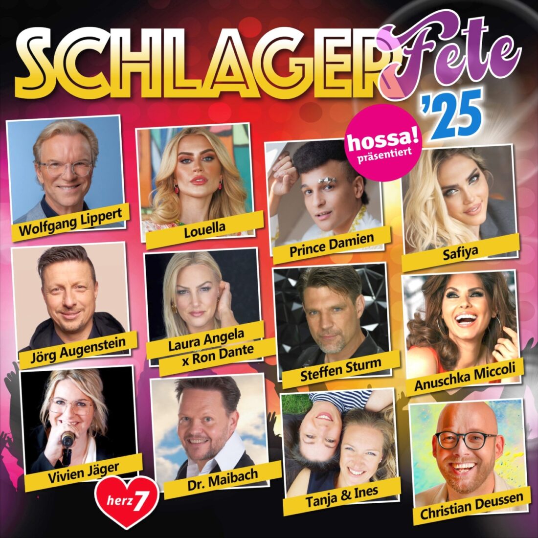 Schlagerfete ’25 : Der neue Gute-Laune-Sampler für alle Schlagerfans