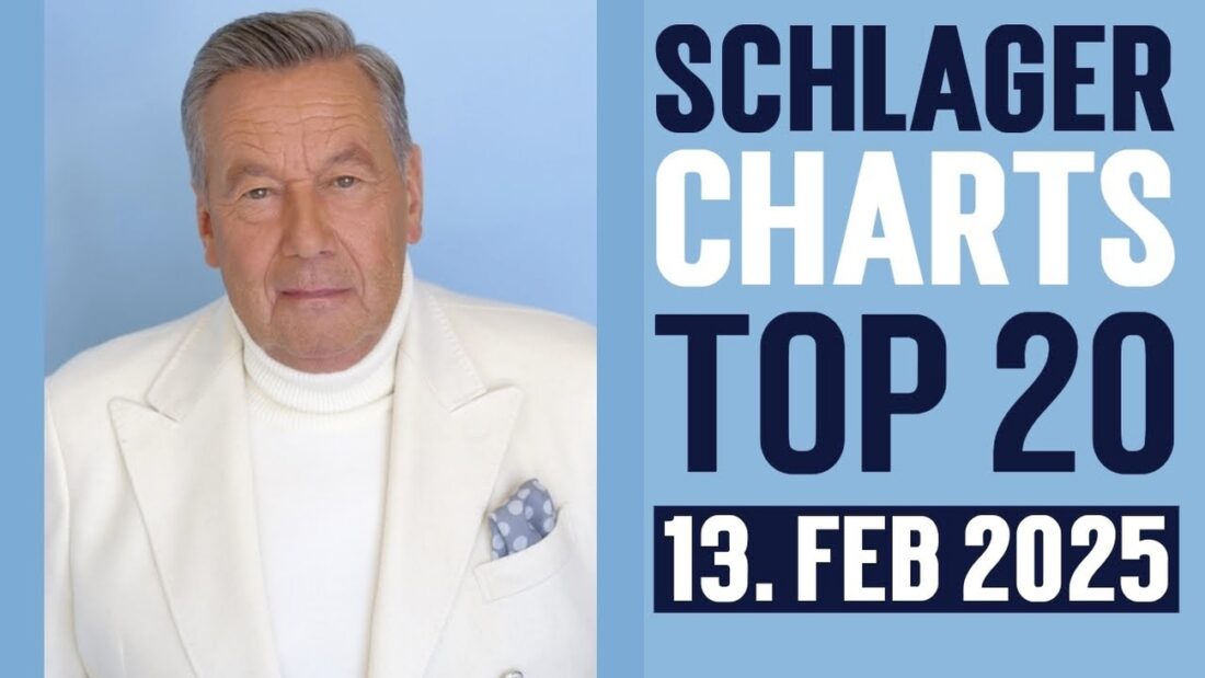 Die aktuellen Schlager Charts Top 20 vom 13. Februar 2025 (G&G Schlager)